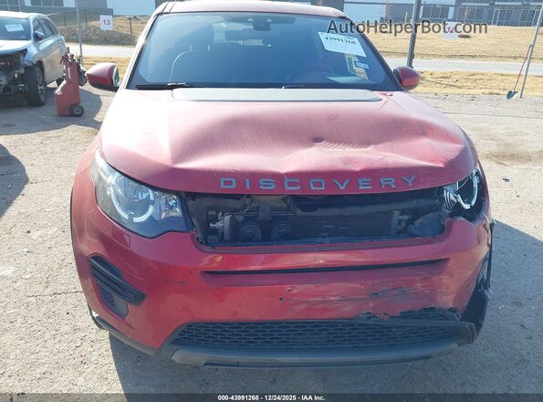 SALCP2FX2KH829271 2019 LAND ROVER DISCOVERY SPORT Red Instrument cluster view