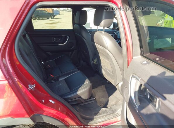 SALCP2FX2KH829271 2019 LAND ROVER DISCOVERY SPORT Red VIN sticker view