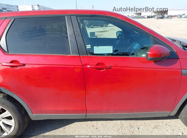 SALCP2FX2KH829271 2019 LAND ROVER DISCOVERY SPORT Red Rear interior view
