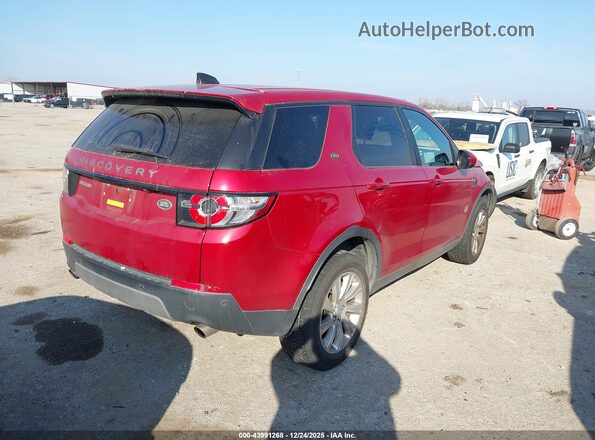 SALCP2FX2KH829271 2019 LAND ROVER DISCOVERY SPORT Red Rear right