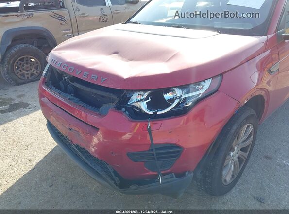 SALCP2FX2KH829271 2019 LAND ROVER DISCOVERY SPORT Red Front view