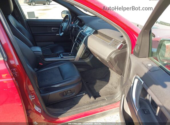 SALCP2FX2KH829271 2019 LAND ROVER DISCOVERY SPORT Red Front interior view