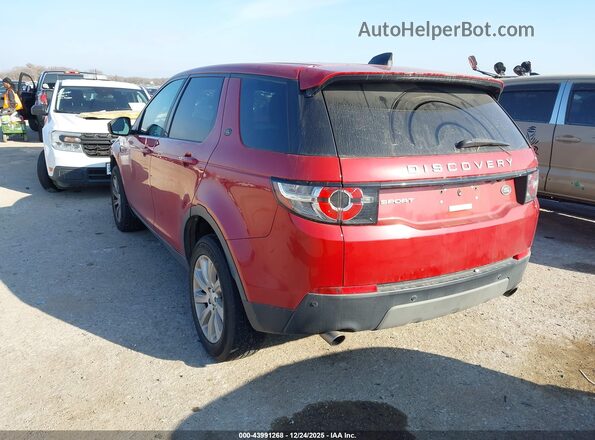 SALCP2FX2KH829271 2019 LAND ROVER DISCOVERY SPORT Red Rear left