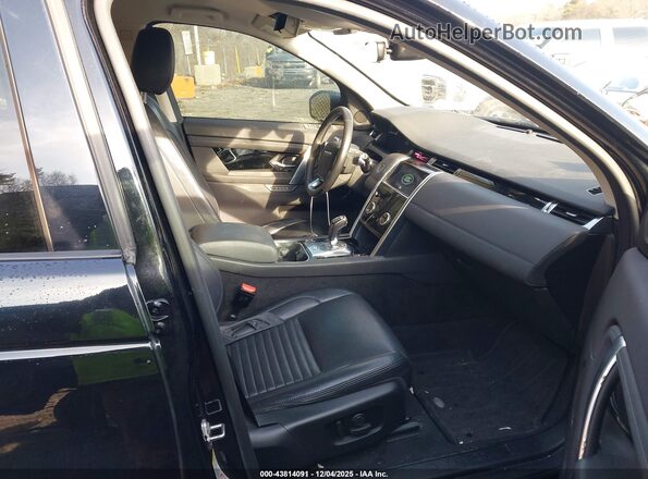 SALCP2FX4LH860653 2020 LAND ROVER DISCOVERY SPORT Черный Вид салона спереди