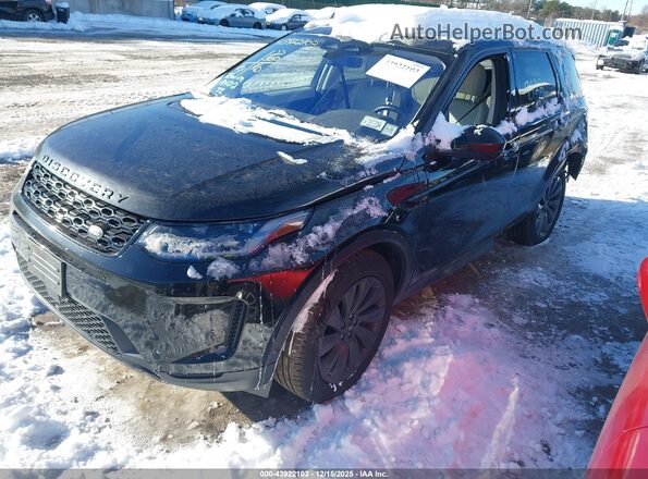 SALCP2FX5MH883604 2021 LAND ROVER DISCOVERY SPORT Black Vista tres cuartos delantera izquierda