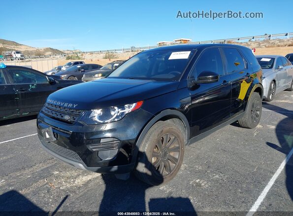 SALCP2FX9KH812077 2019 LAND ROVER DISCOVERY SPORT Black Առջևի ձախ երեք քառորդ տեսարան