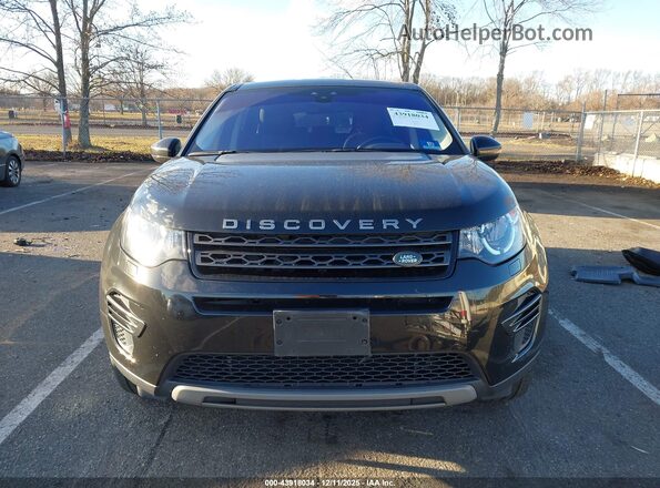 SALCP2RX6JH734173 2018 LAND ROVER DISCOVERY SPORT Black Widok zestawu wskaźników