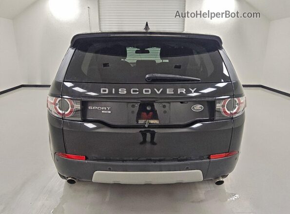 SALCR2FX2KH823125 2019 LAND ROVER DISCOVERY Black Вид ззаду