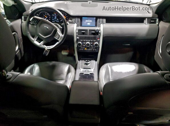 SALCR2FX4KH824728 2019 LAND ROVER DISCOVERY Silver Вид панелі приладів