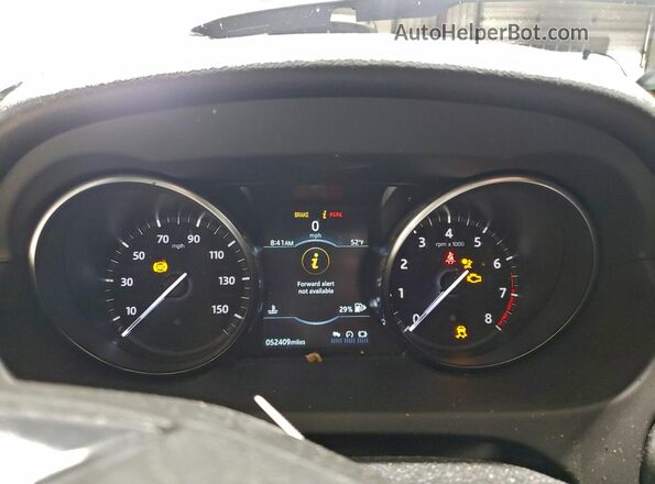 SALCR2FX4KH824728 2019 LAND ROVER DISCOVERY Silver Вид щитка приладів