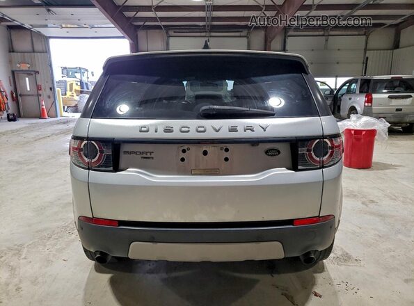 SALCR2FX4KH824728 2019 LAND ROVER DISCOVERY Silver Вид ззаду