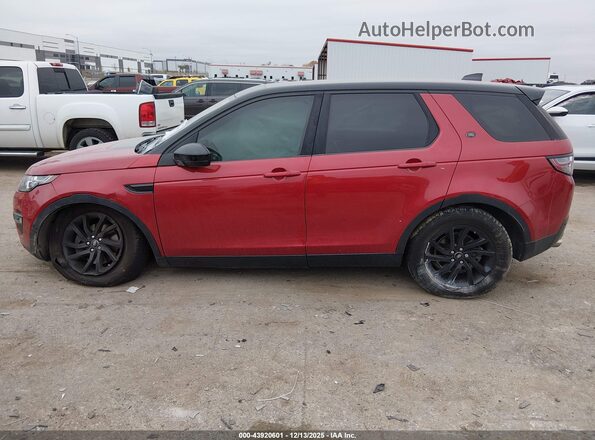 SALCR2FX7KH829910 2019 LAND ROVER DISCOVERY SPORT Red Vista interior de 360 grados