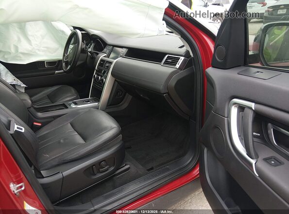 SALCR2FX7KH829910 2019 LAND ROVER DISCOVERY SPORT Red Vista interior delantera