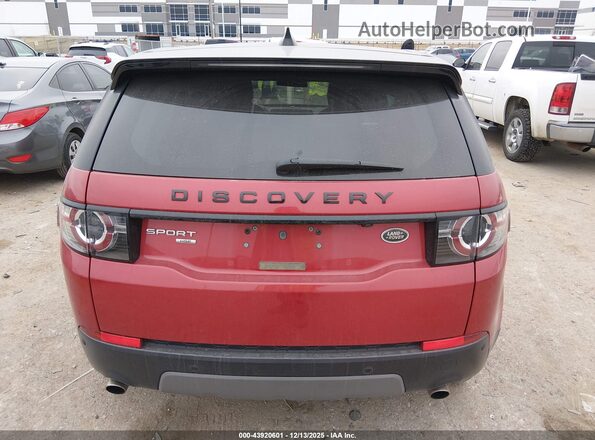 SALCR2FX7KH829910 2019 LAND ROVER DISCOVERY SPORT Red 