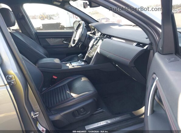 SALCT2FX0LH855879 2020 LAND ROVER DISCOVERY SPORT Gray Widok wnętrza z przodu