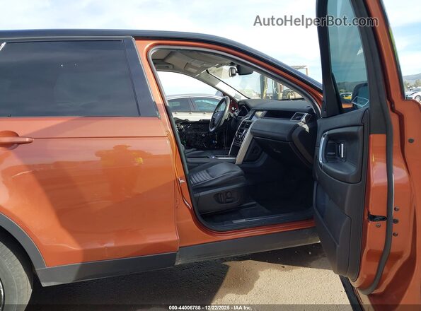 SALCT2FX1KH787817 2019 LAND ROVER DISCOVERY SPORT Orange Front interior view