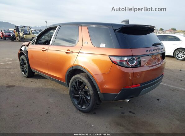 SALCT2FX1KH787817 2019 LAND ROVER DISCOVERY SPORT Orange Rear left
