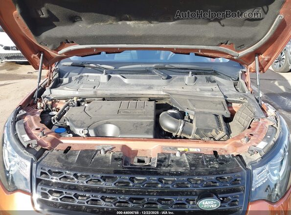 SALCT2FX1KH787817 2019 LAND ROVER DISCOVERY SPORT Orange Rear view
