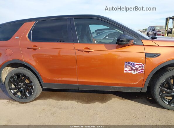 SALCT2FX1KH787817 2019 LAND ROVER DISCOVERY SPORT Orange 360 interior view