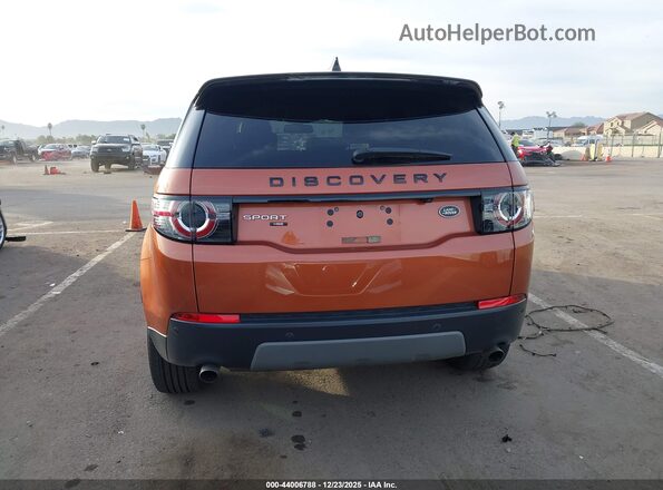 SALCT2FX1KH787817 2019 LAND ROVER DISCOVERY SPORT Orange 