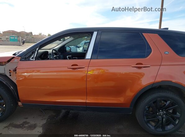 SALCT2FX1KH787817 2019 LAND ROVER DISCOVERY SPORT Orange 