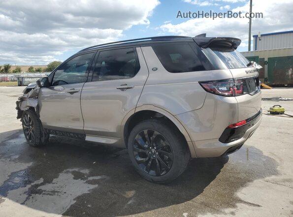 SALCT2FX5NH909874 2022 LAND ROVER DISCOVERY Tan უკანა მარცხენა
