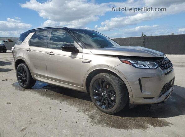 SALCT2FX5NH909874 2022 LAND ROVER DISCOVERY Tan წინა მარჯვენა