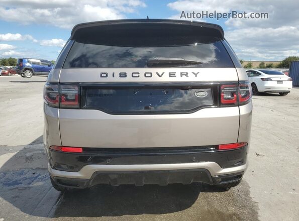 SALCT2FX5NH909874 2022 LAND ROVER DISCOVERY Tan უკანა ხედი