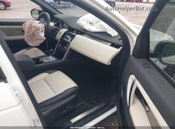 SALCT2FX6PH322179 2023 LAND ROVER DISCOVERY SPORT White Widok wnętrza z przodu