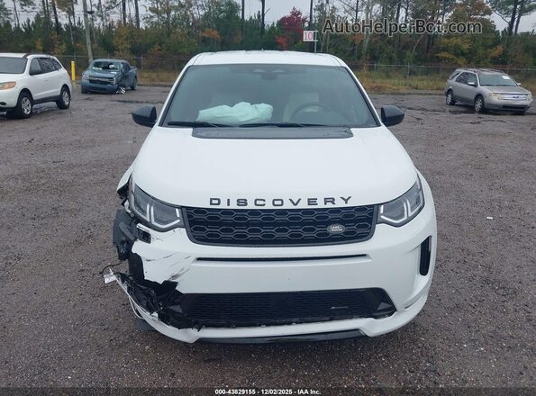 SALCT2FX6PH322179 2023 LAND ROVER DISCOVERY SPORT White Widok zestawu wskaźników