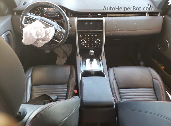 SALCT2FX8NH911652 2022 LAND ROVER DISCOVERY Black Widok deski rozdzielczej