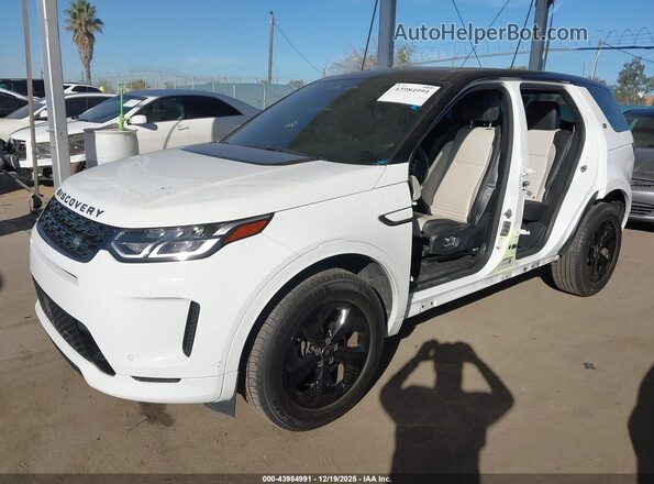 SALCT2FX9PH916121 2023 LAND ROVER DISCOVERY SPORT White წინა მარცხენა ხედი სამი მეოთხედიდან