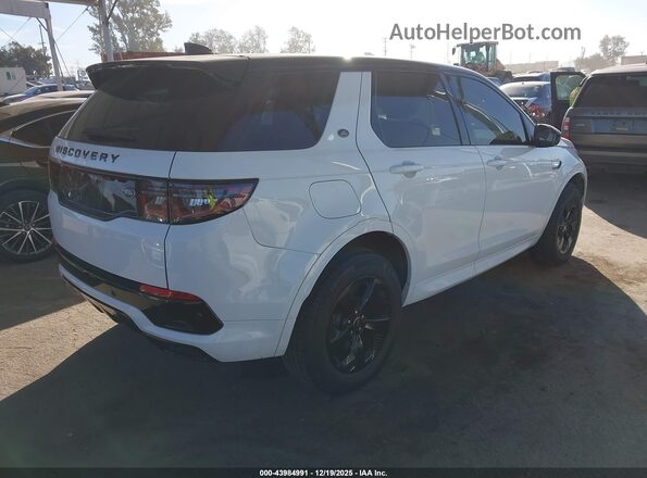 SALCT2FX9PH916121 2023 LAND ROVER DISCOVERY SPORT White უკანა მარჯვენა
