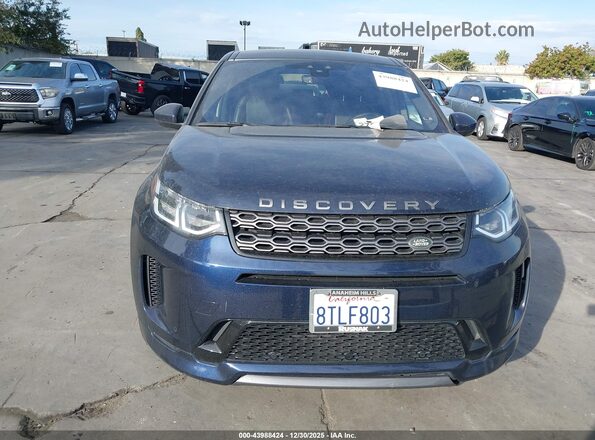 SALCT2FXXLH834067 2020 LAND ROVER DISCOVERY SPORT Blue უკანა სალონის ხედი