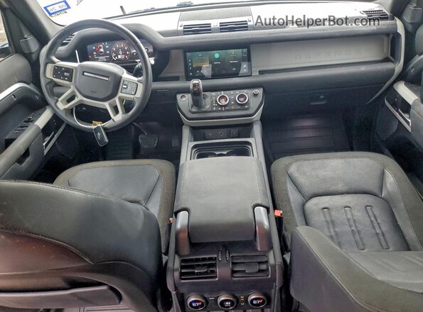 SALE17EU6L2002361 2020 LAND ROVER DEFENDER Silver Widok deski rozdzielczej