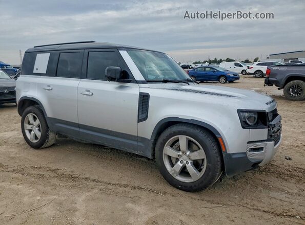 SALE17EU6L2002361 2020 LAND ROVER DEFENDER Silver Przód prawy