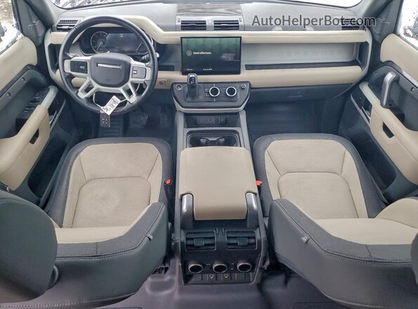 SALE27EU5P2111462 2023 LAND ROVER DEFENDER Gray წინა პანელის ხედი