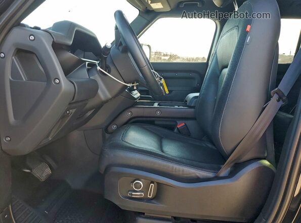 SALE2FEU3P2201882 2023 LAND ROVER DEFENDER Black წინა სალონის ხედი