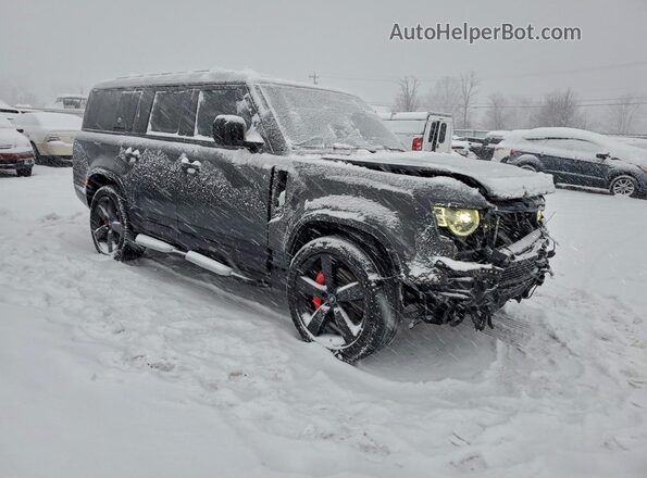 SALE2FEU7P2185119 2023 LAND ROVER DEFENDER Gray Передня права чверть