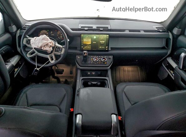 SALE2FEU7P2185119 2023 LAND ROVER DEFENDER Gray Вид панелі приладів