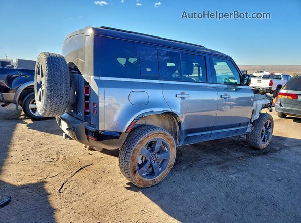 SALE3ERU6N2067612 2022 LAND ROVER DEFENDER Серебряный Задняя правая четверть