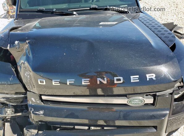 SALEJ7EX0P2234860 2023 LAND ROVER DEFENDER Black Widok wnętrza z tyłu