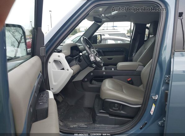 SALEJ7EX3P2220838 2023 LAND ROVER DEFENDER Blue Front interior view