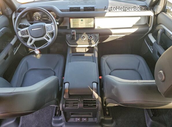 SALEJ7EX7R2262089 2024 LAND ROVER DEFENDER Gray წინა პანელის ხედი