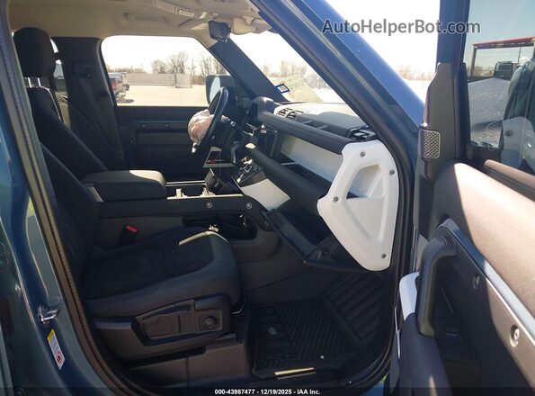 SALEJ7RX0M2036642 2021 LAND ROVER DEFENDER Blue Вид салону спереду