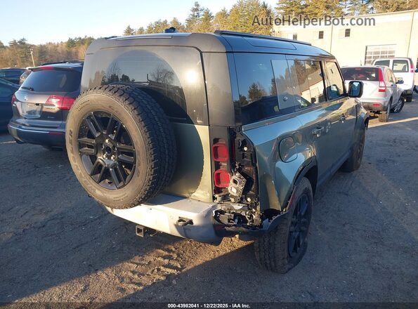 SALEJEEX7R2325776 2024 LAND ROVER DEFENDER Green Задня права чверть