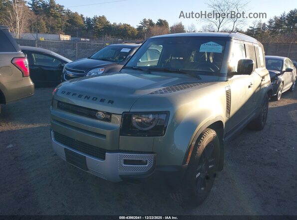 SALEJEEX7R2325776 2024 LAND ROVER DEFENDER Green Передня ліва чверть