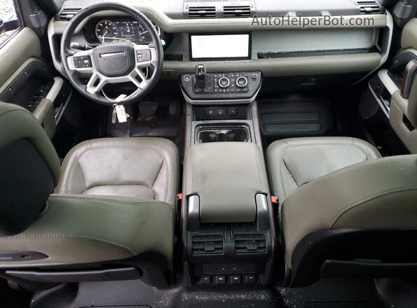 SALEK7EX2L2008777 2020 LAND ROVER DEFENDER Green Dashboard view