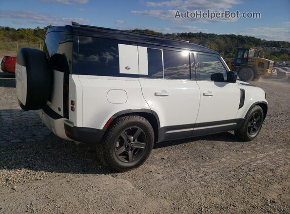SALEK7EX3L2021764 2020 LAND ROVER DEFENDER Белый Задняя правая четверть