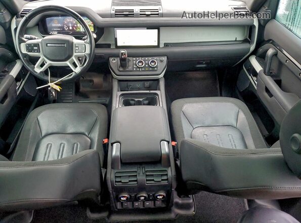 SALEP7EU1L2019938 2020 LAND ROVER DEFENDER Black წინა პანელის ხედი